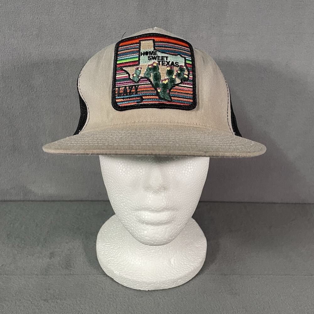 Lazy J Ranch Tan Arrowhead Classic Five Panel American Trucker Hat